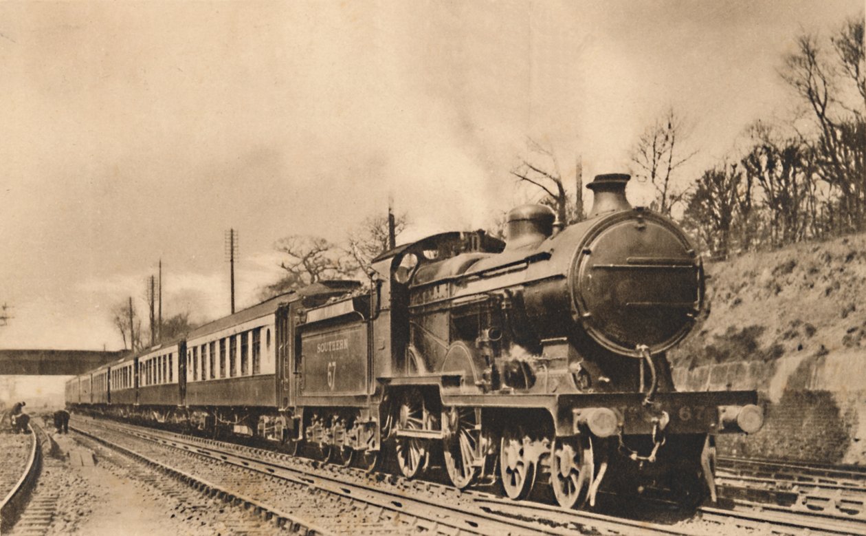 Down Continental Pullman Limited Express, lata 20. XX wieku. autorstwa Unbekannt
