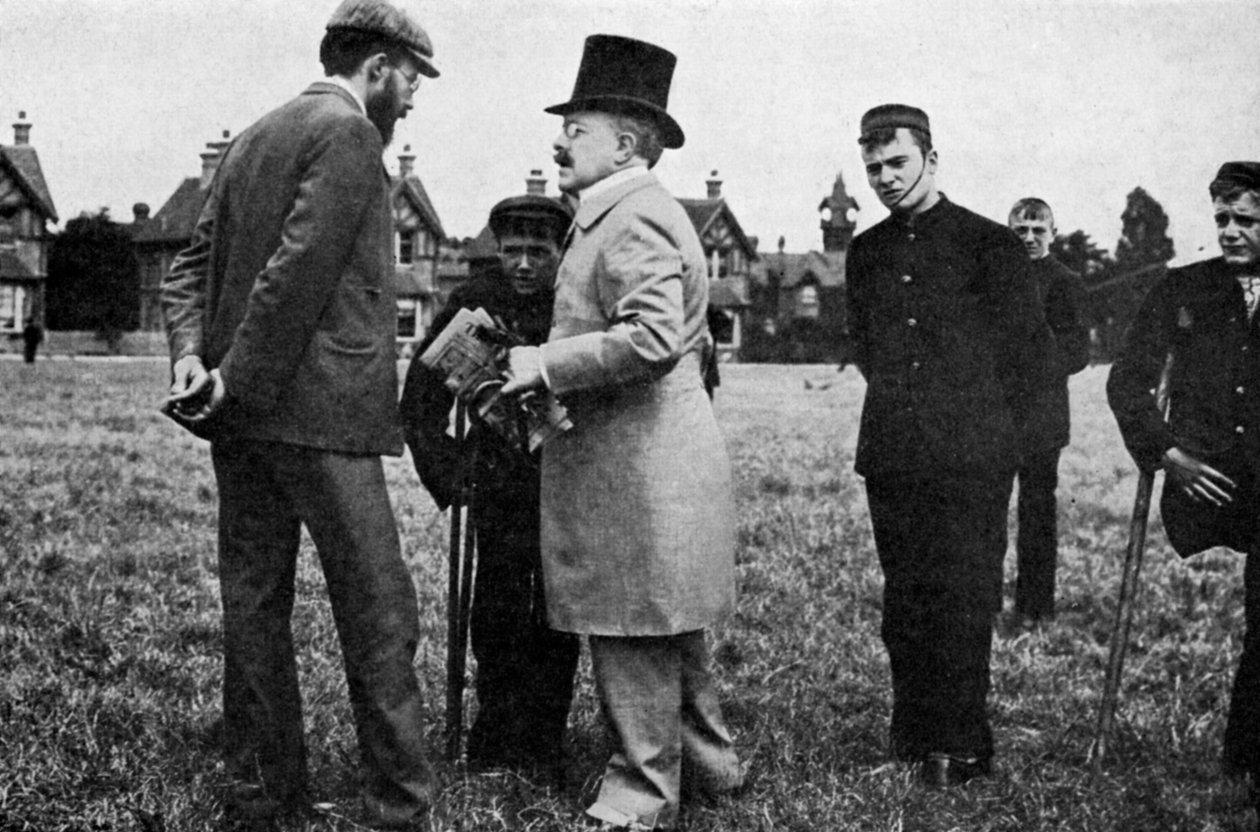 Dr Barnardo w jednym ze swoich domów, 1905 1951 autorstwa Unbekannt