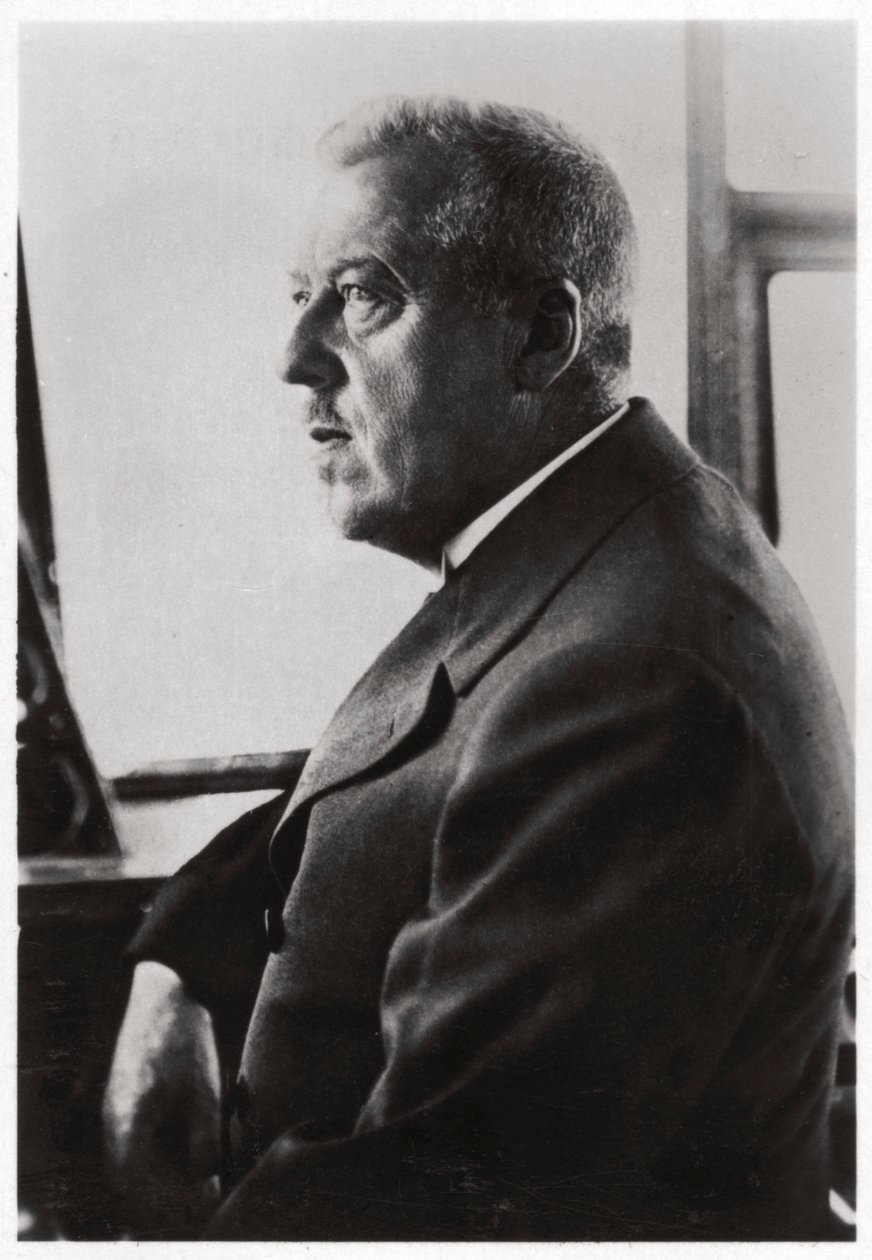Dr Hugo Eckener, kierownik budowy sterowca Zeppelin, c1917-1933 1933 autorstwa Unbekannt