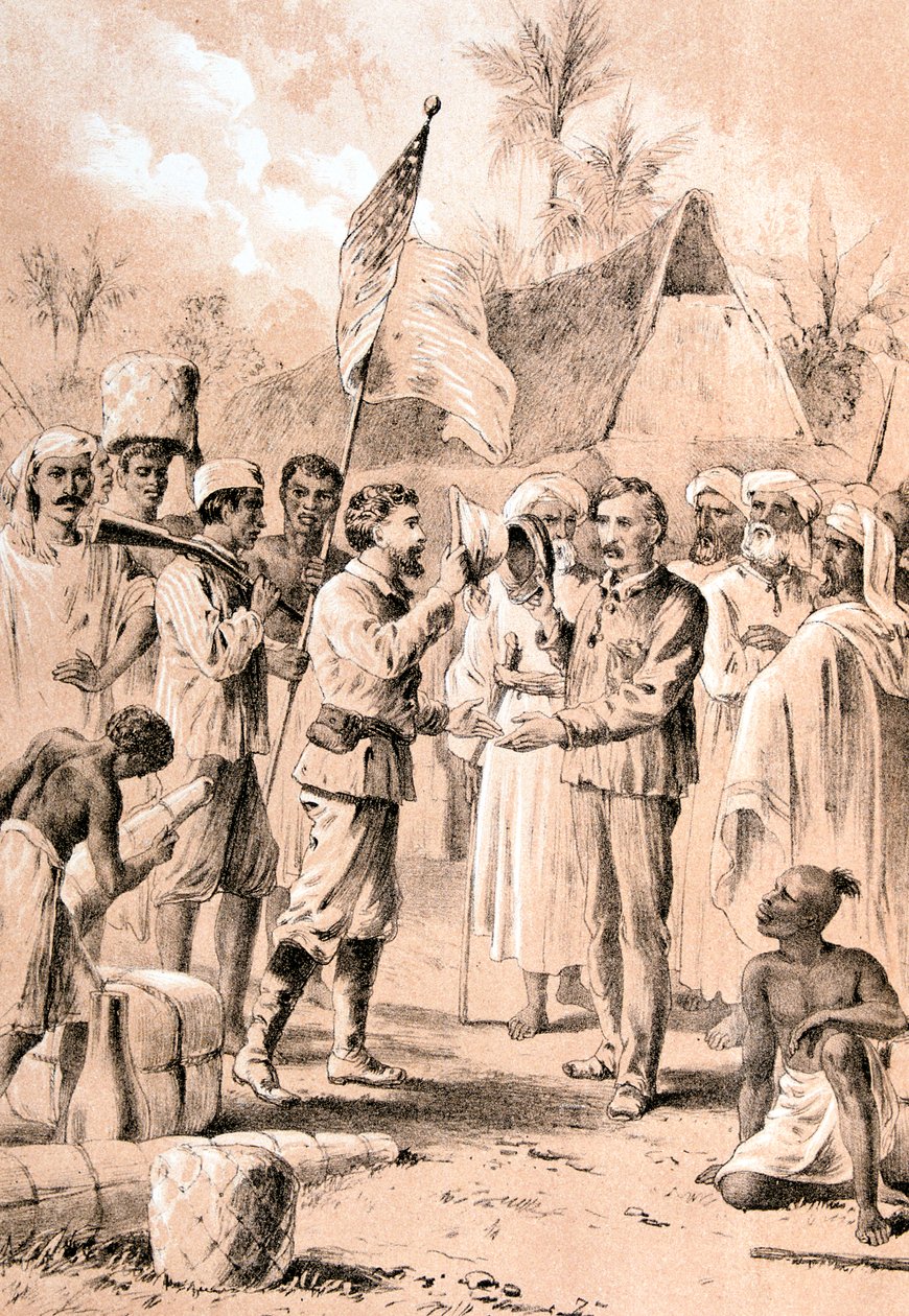 Dr Livingstone, przypuszczam, 10 listopada 1871 c1878 autorstwa Unbekannt