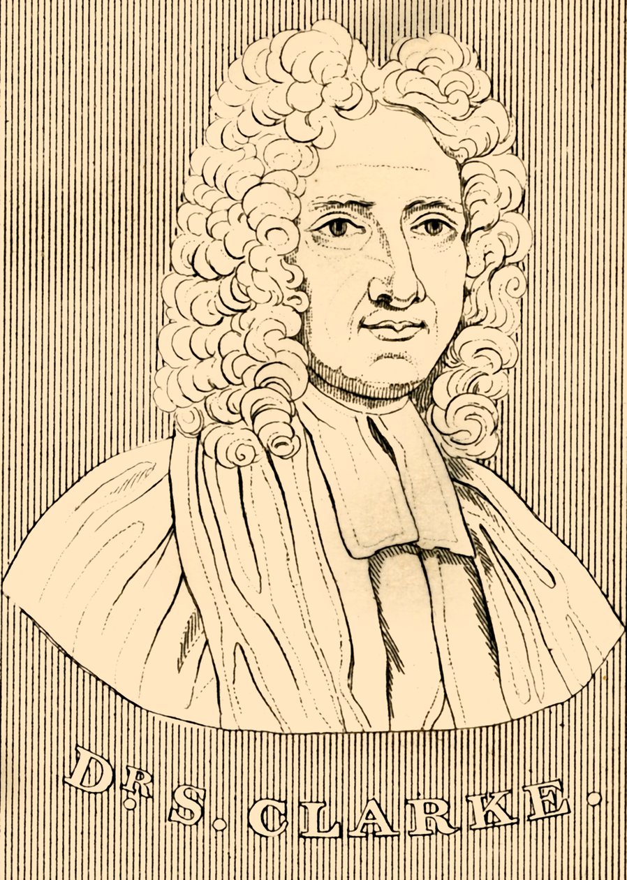 Dr S. Clarke, 1675-1729, 1830. autorstwa Unbekannt