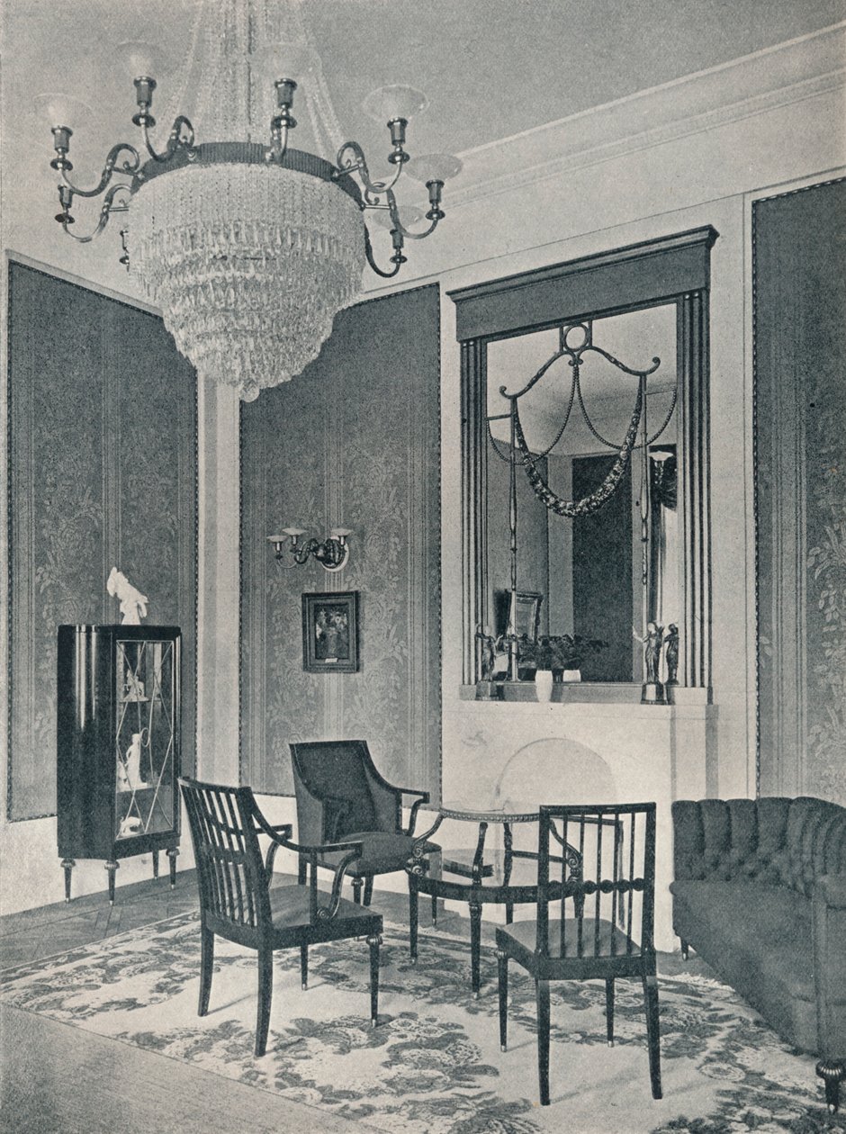 Salon, ok. 1911 autorstwa Unbekannt