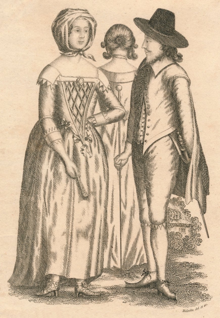Strój panowania Karola I i bezkrólewia, 1810 r autorstwa Unbekannt