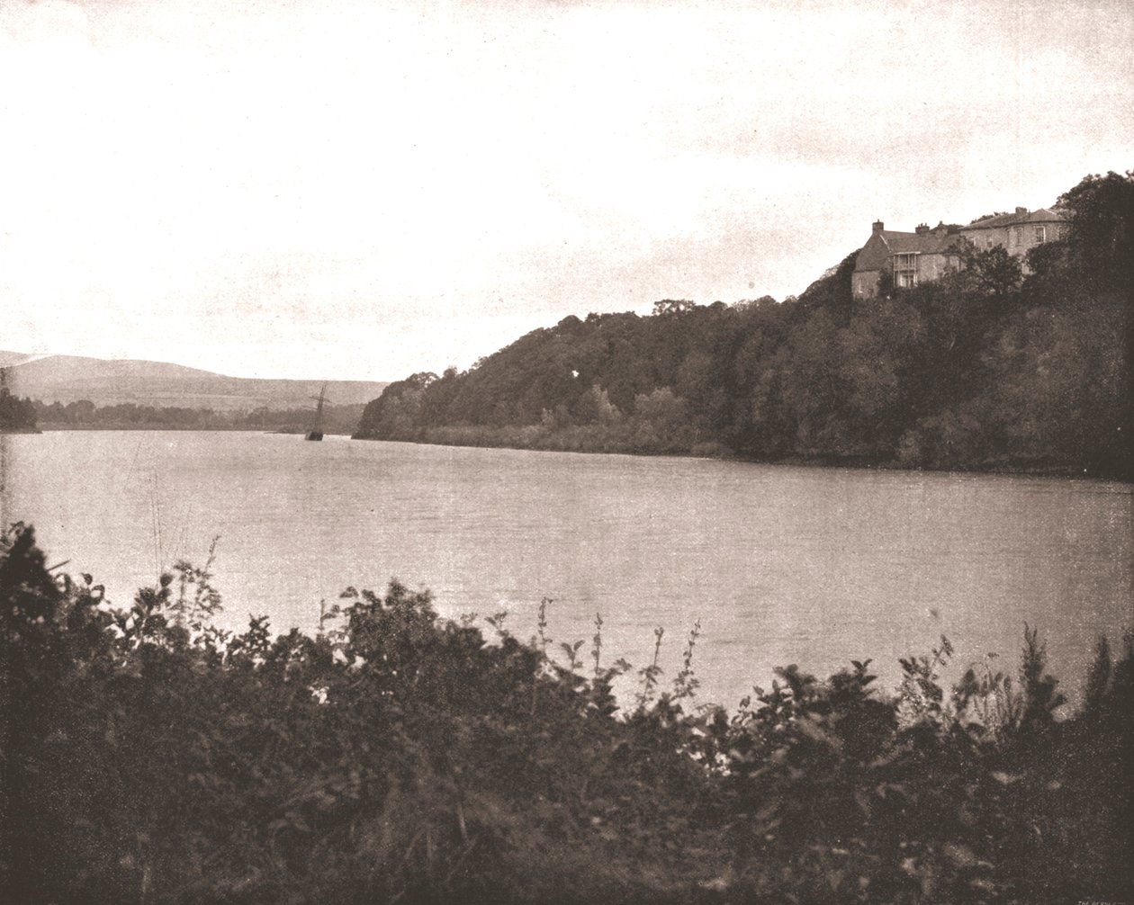 Zamek Dromana, hrabstwo Waterford, Irlandia, 1894. autorstwa Unbekannt
