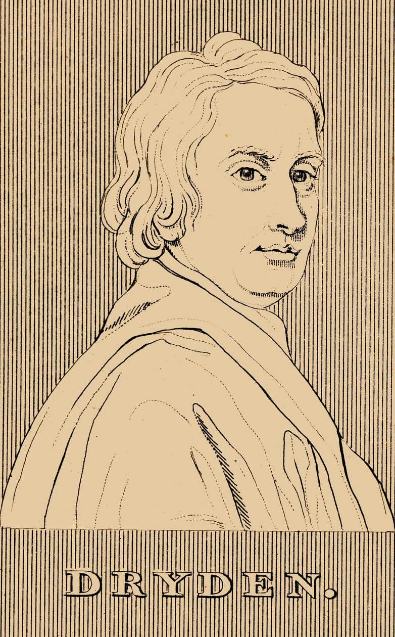 Dryden, 1631-1700 , 1830. autorstwa Unbekannt