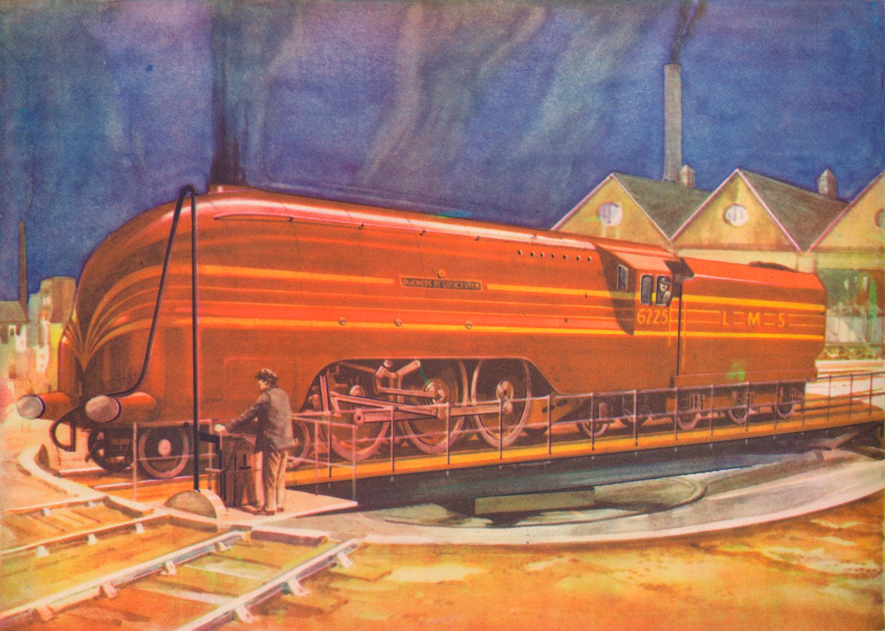 Księżna Gloucester, LMS, na gramofonie, Camden Town, 1940 autorstwa Unbekannt