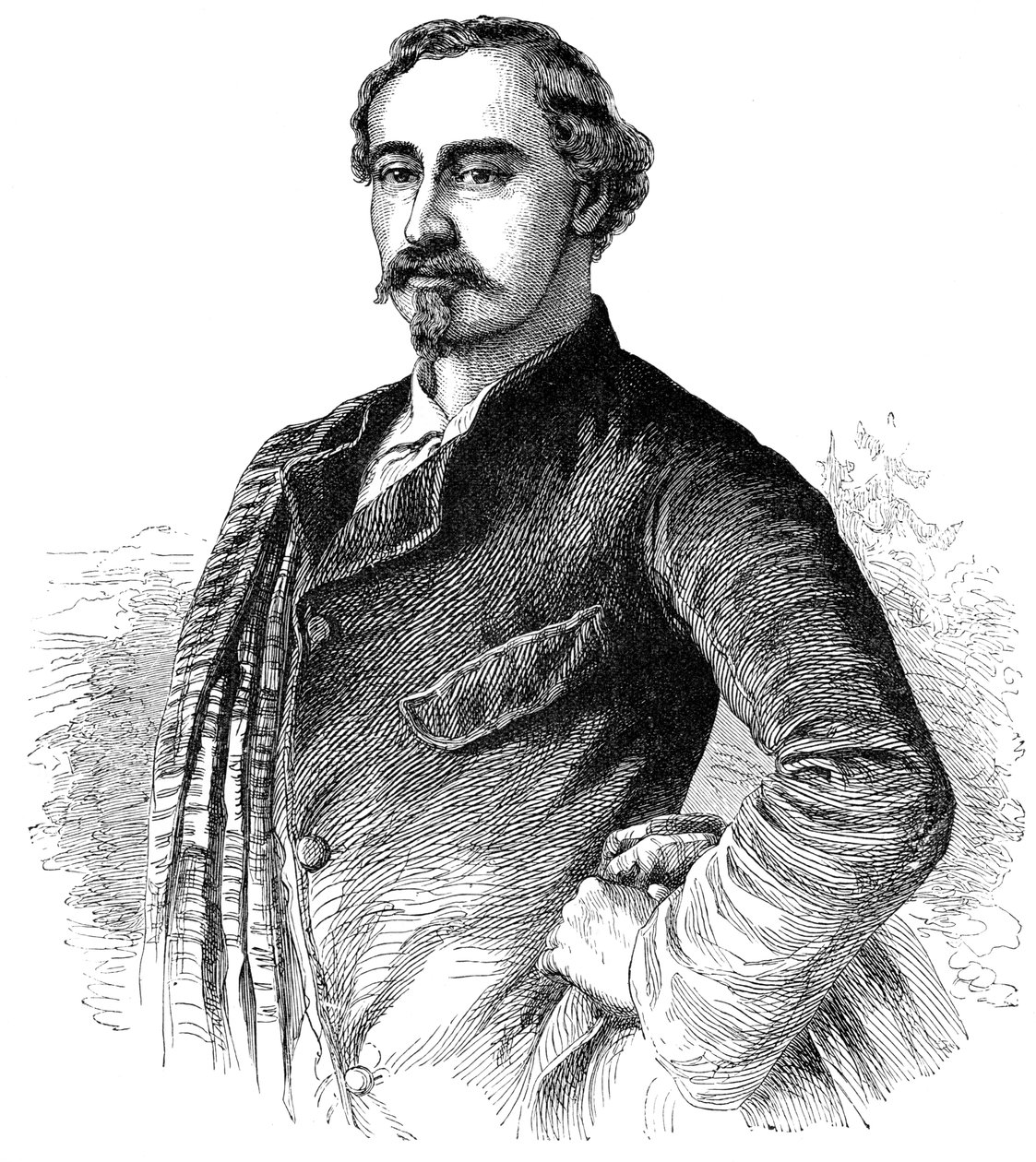 Książę Ernest Saxe Coburg Gotha, 1900 autorstwa Unbekannt