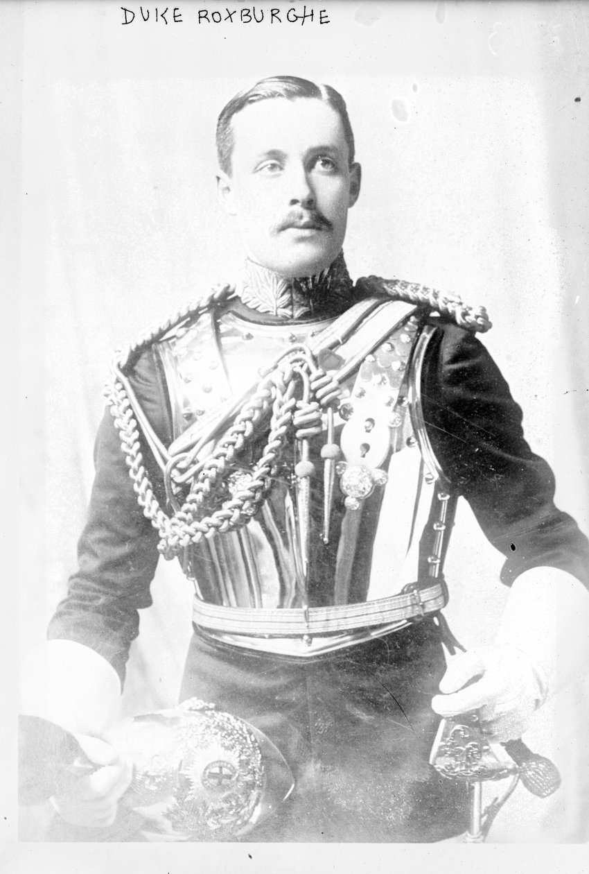 Książę Roxburghe. 1913 (zdjęcie czarno-białe) autorstwa Unbekannt
