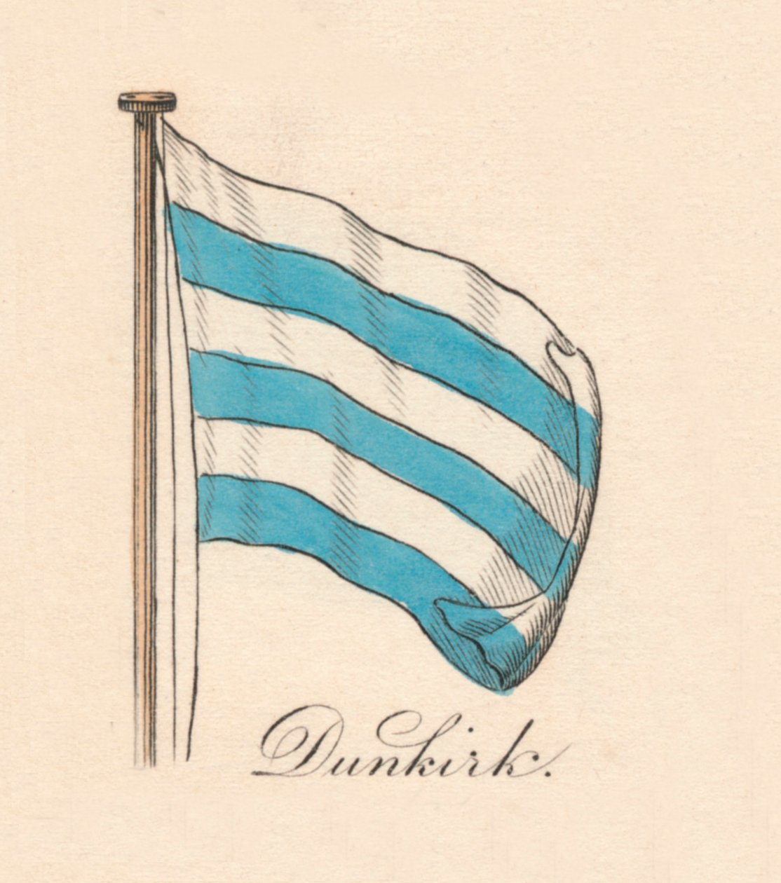 Dunkierka, 1838 r. autorstwa Unbekannt