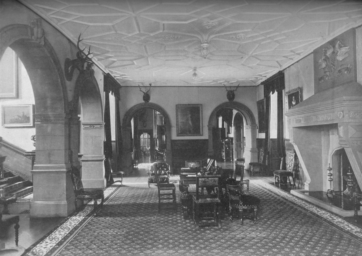Zamek Dunster, Somerset – hrabia Carhampton, 1910 autorstwa Unbekannt