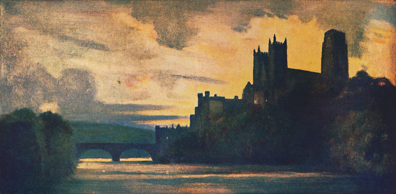 Katedra w Durham, 1912 r autorstwa Unbekannt