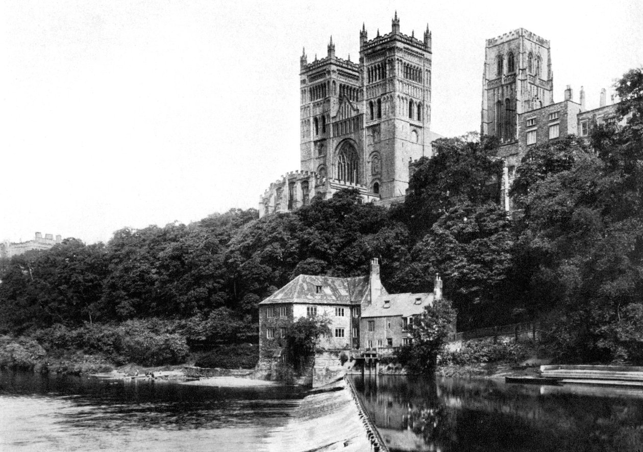 Katedra w Durham, 1926 autorstwa Unbekannt
