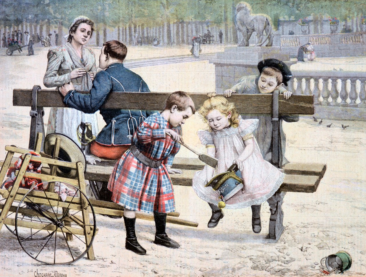 Każdy wiek ma swoje przyjemności, 1895 autorstwa Unbekannt