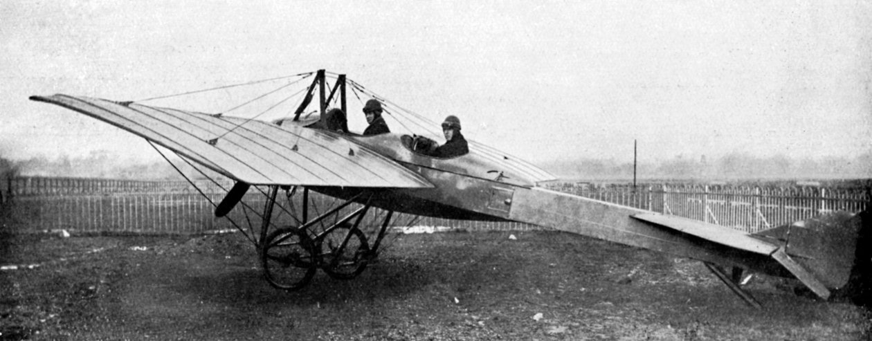 Wczesny jednopłat, ok. 1900 autorstwa Unbekannt