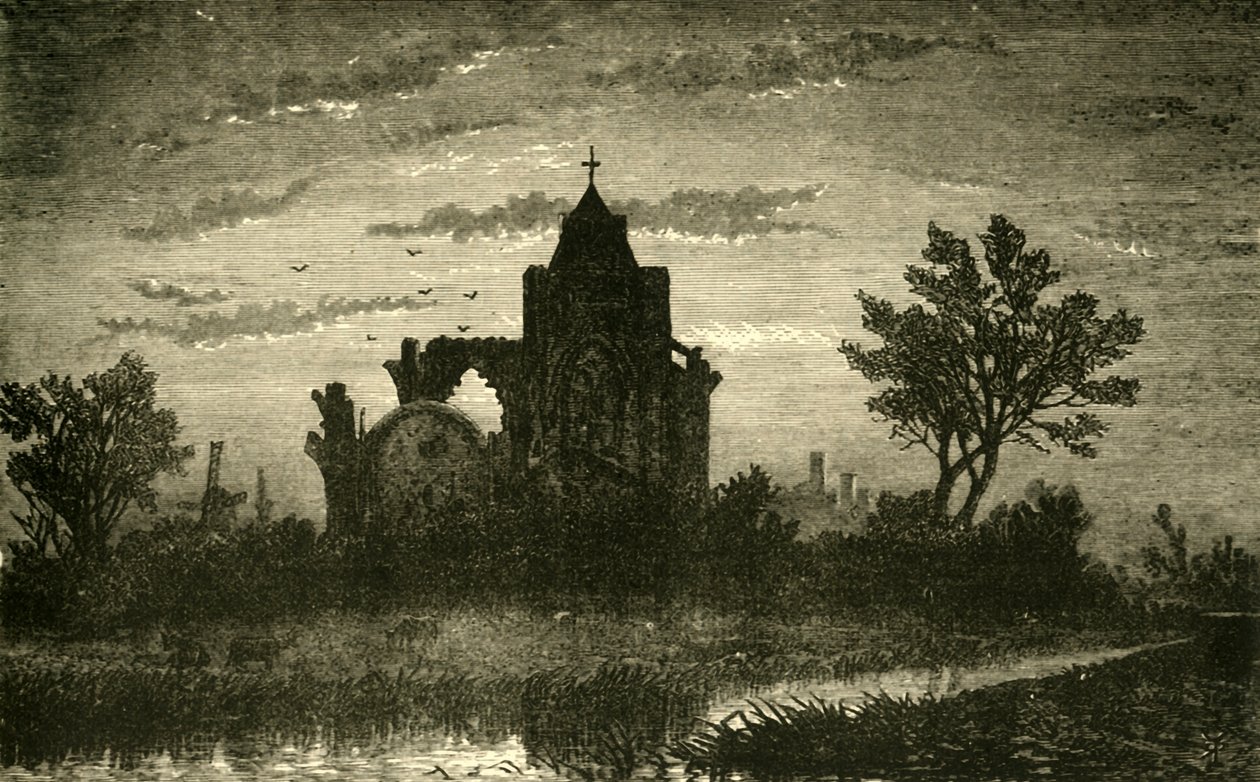 East End of Crowland Abbey, 1898. autorstwa Unbekannt