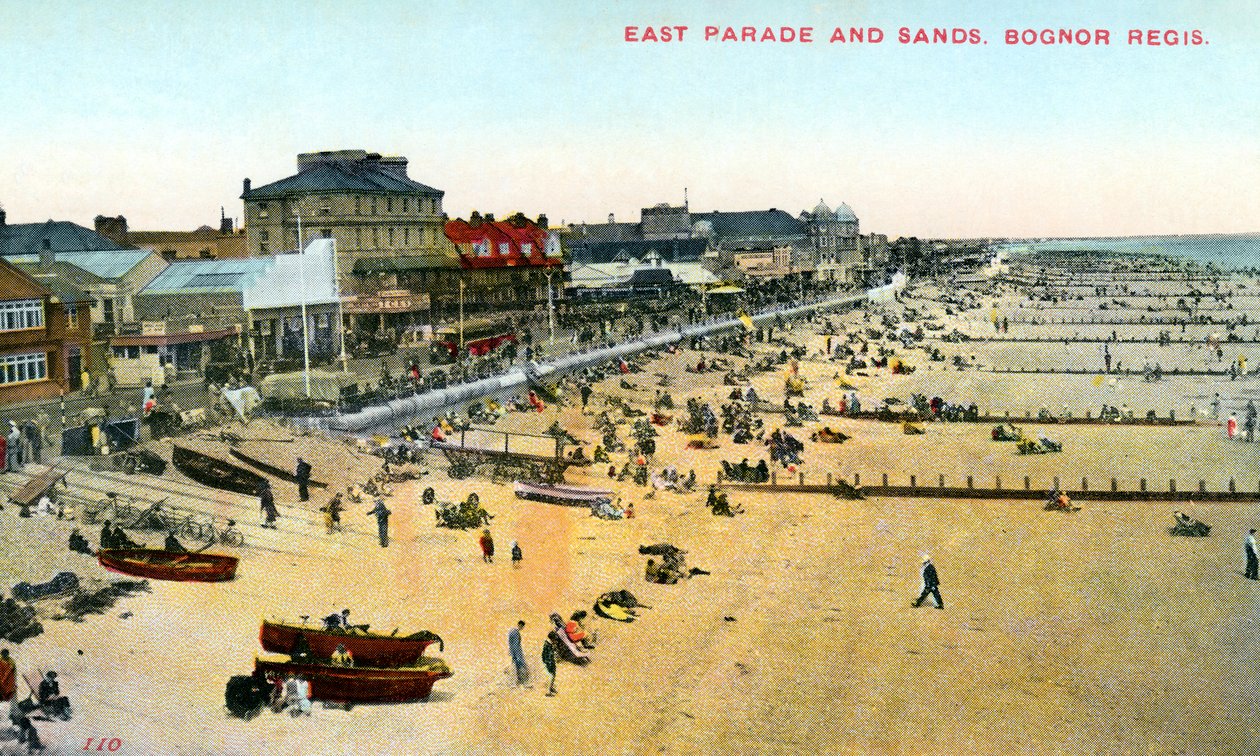 East Parade and Sands, Bognor Regis, West Sussex, 1950 autorstwa Unbekannt