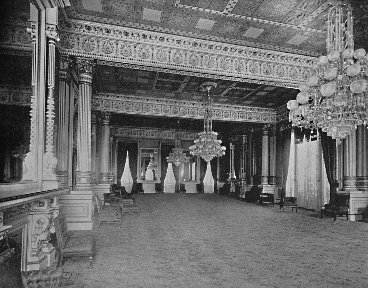 Pokój Wschodni w Białym Domu, Waszyngton, D.C., c1897. autorstwa Unbekannt