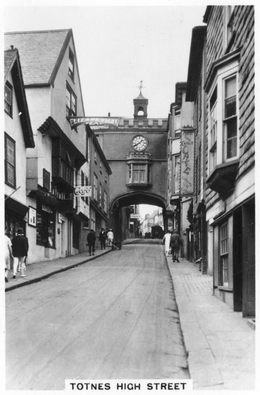 Eastgate, Totnes High Street, Devon, 1937 autorstwa Unbekannt