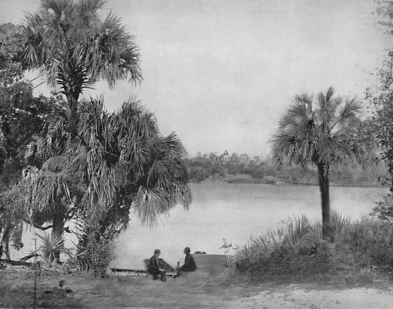 Eau Gallee, Indian River, Floryda, c1897. autorstwa Unbekannt
