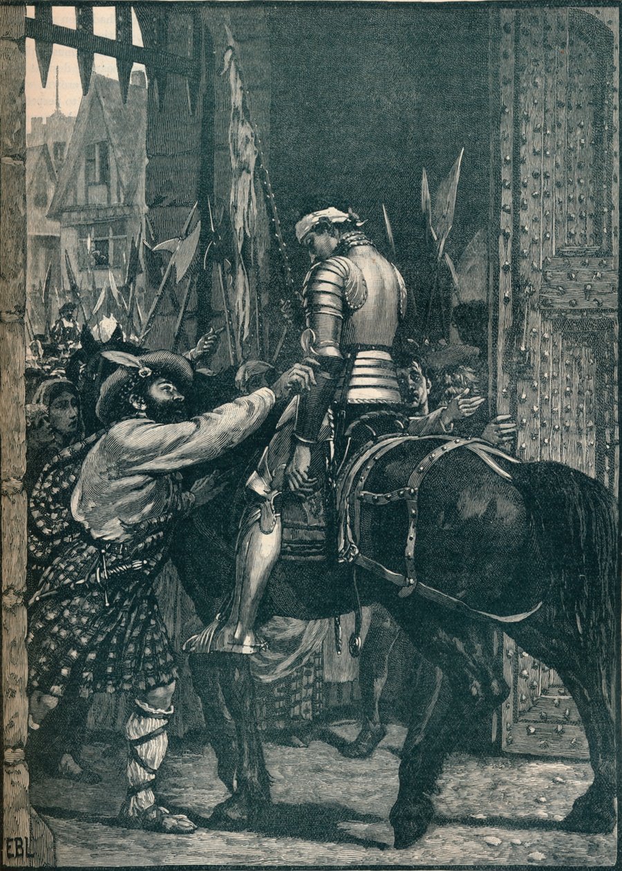 Edynburg po bitwie pod Flodden, 1513 1905. autorstwa Unbekannt