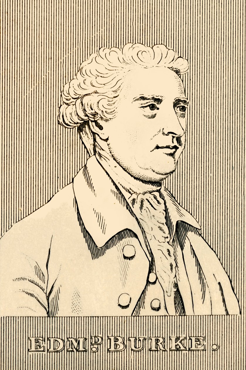 Edmund Burke, 1729-1797, 1830. autorstwa Unbekannt