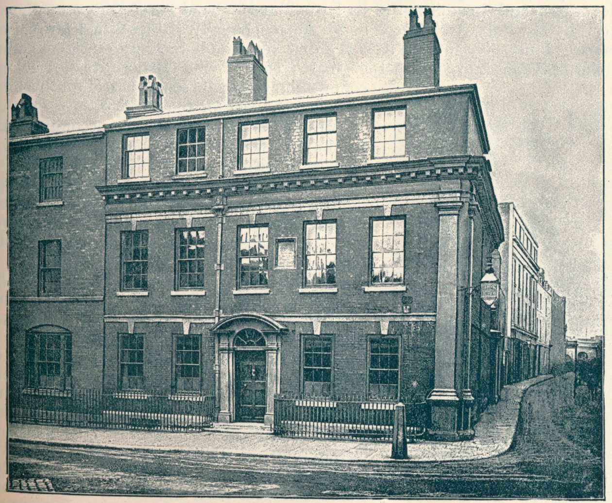 Edmund Hectors House: Stary Rynek, Birmingham, 1907 autorstwa Unbekannt