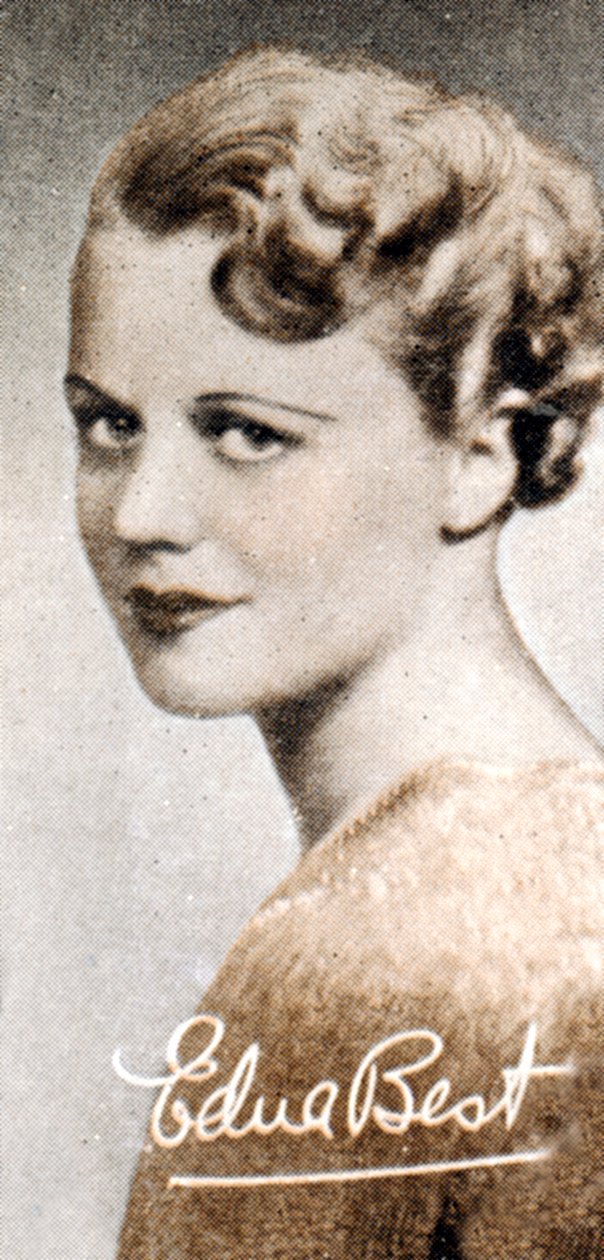 Edna Best 1900-1974, brytyjska aktorka teatralna i filmowa, 1935 autorstwa Unbekannt