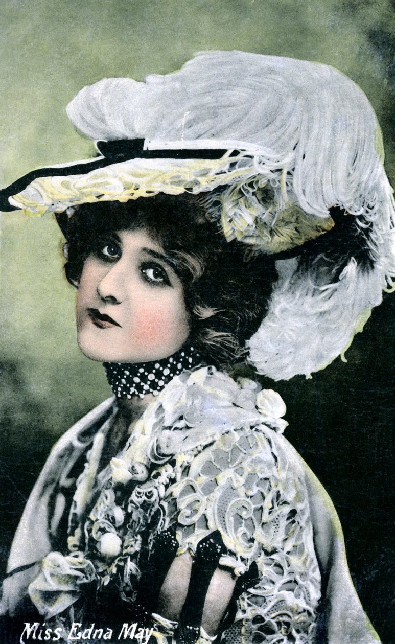 Edna May 1878-1948, amerykańska piosenkarka i aktorka, początek XX wieku autorstwa Unbekannt