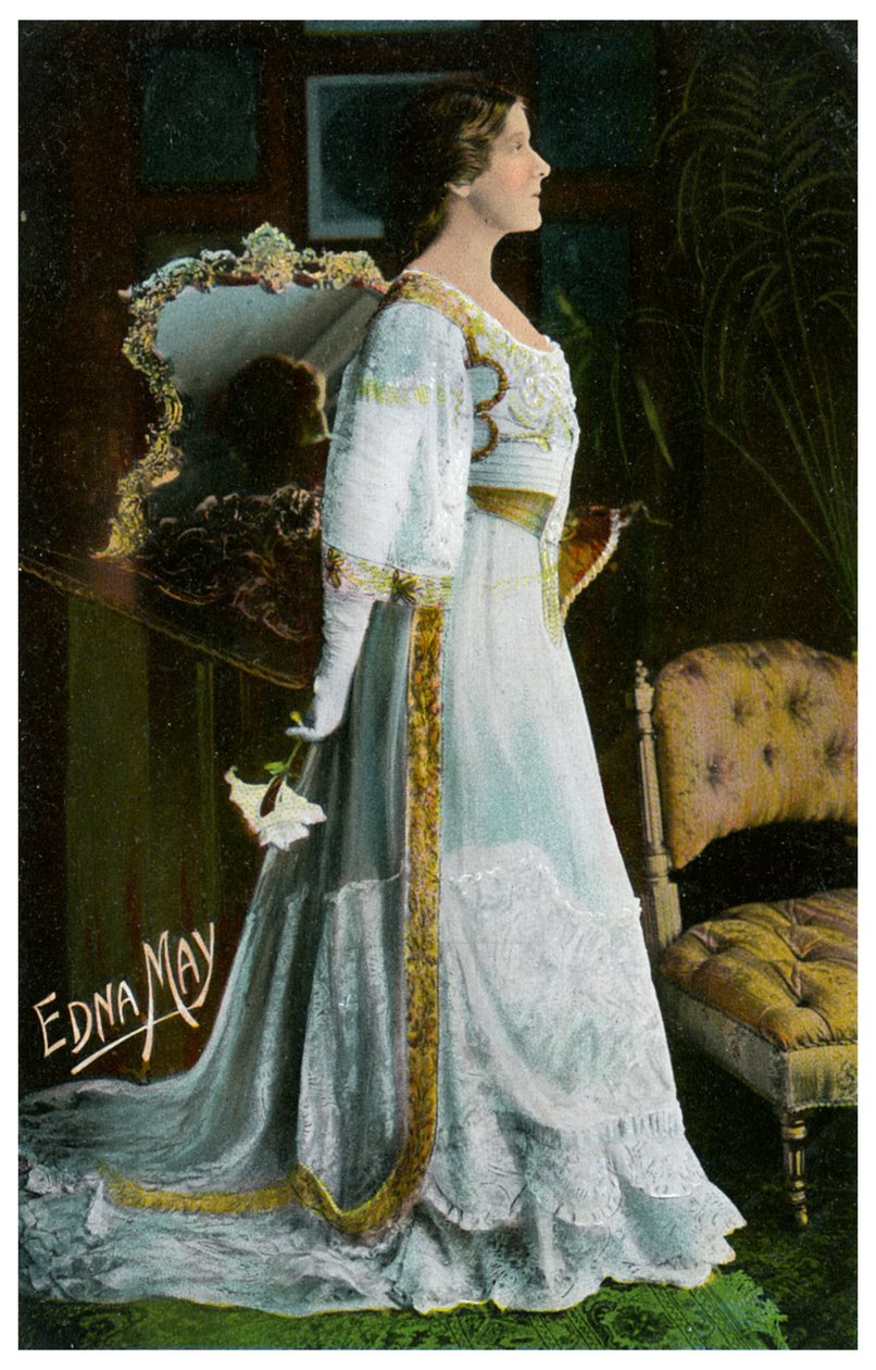 Edna May, amerykańska aktorka i piosenkarka, c1900-1919 autorstwa Unbekannt
