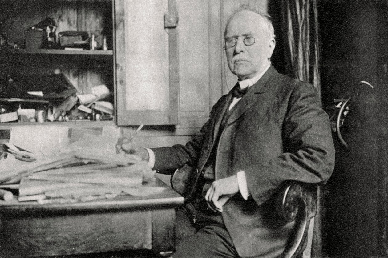 Edouard Branly, francuski fizyk, 1900 autorstwa Unbekannt