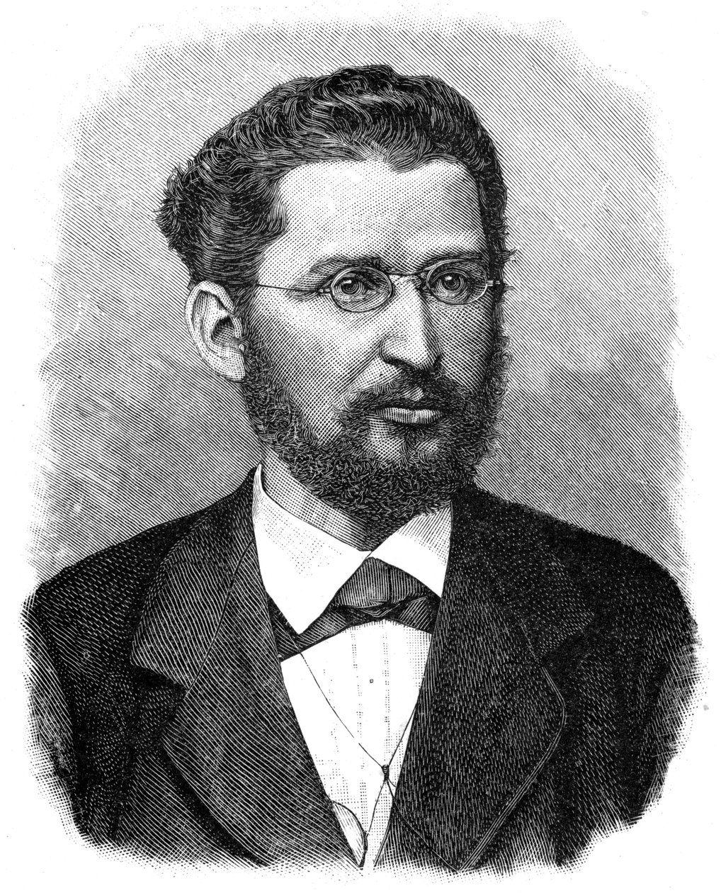 Eduard Bernstein, niemiecki teoretyk socjaldemokratów i polityk, 1903 autorstwa Unbekannt