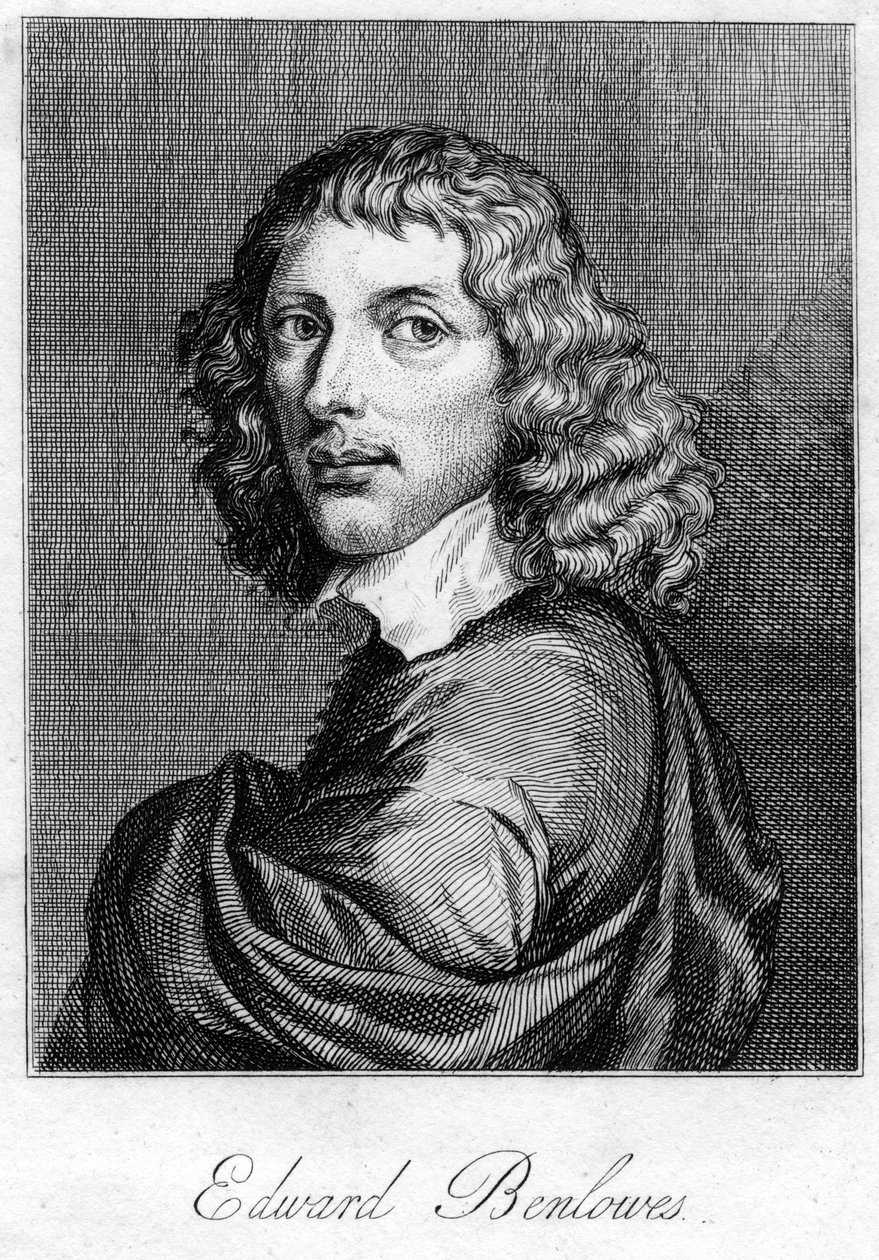 Edward Benlowes 1603-1676, poeta angielski, 1795 autorstwa Unbekannt