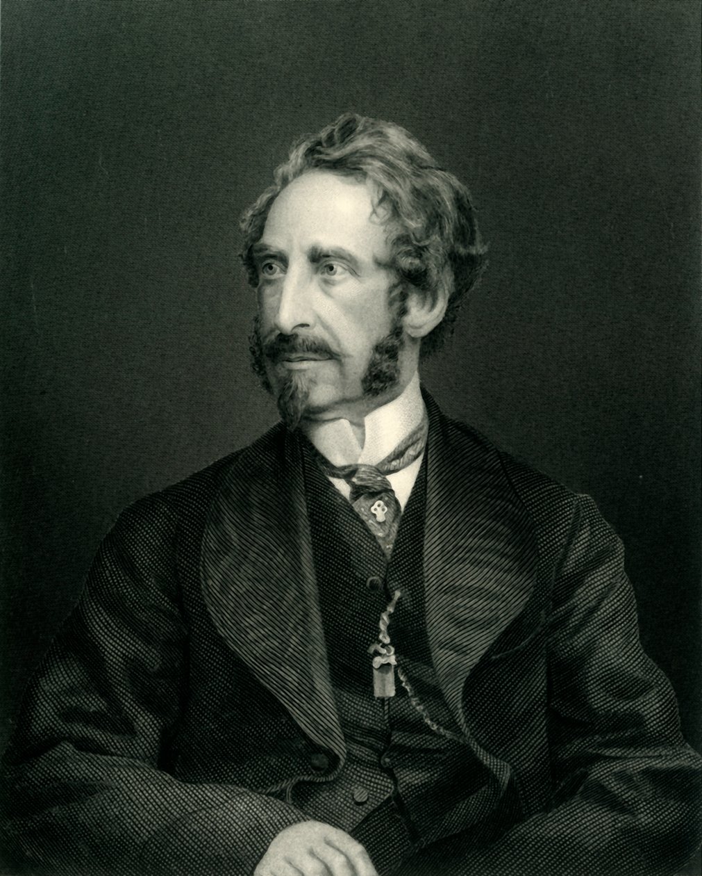 Edward G.E.L. Bulwer-Lytton, Lord Lytton, 1850, c1884. autorstwa Unbekannt