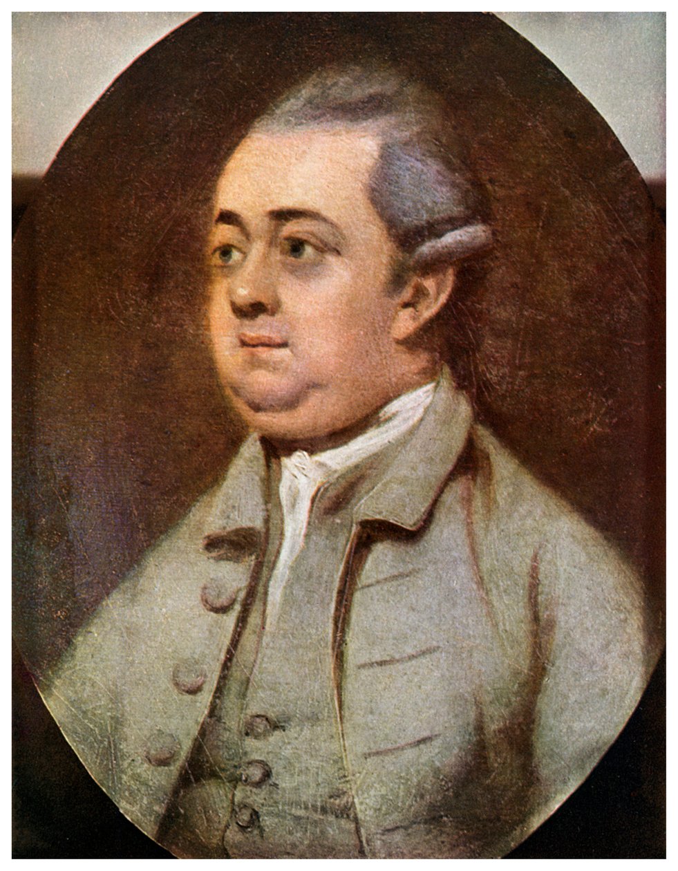 Edward Gibbon, brytyjski historyk, 1773 1956 autorstwa Unbekannt