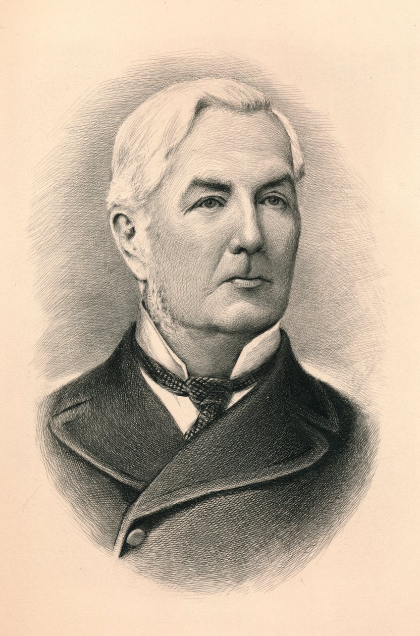 Edward Gibson, 1. baron Ashbourne 1837-1913, irlandzki prawnik i lord kanclerz Irlandii, 1896 autorstwa Unbekannt