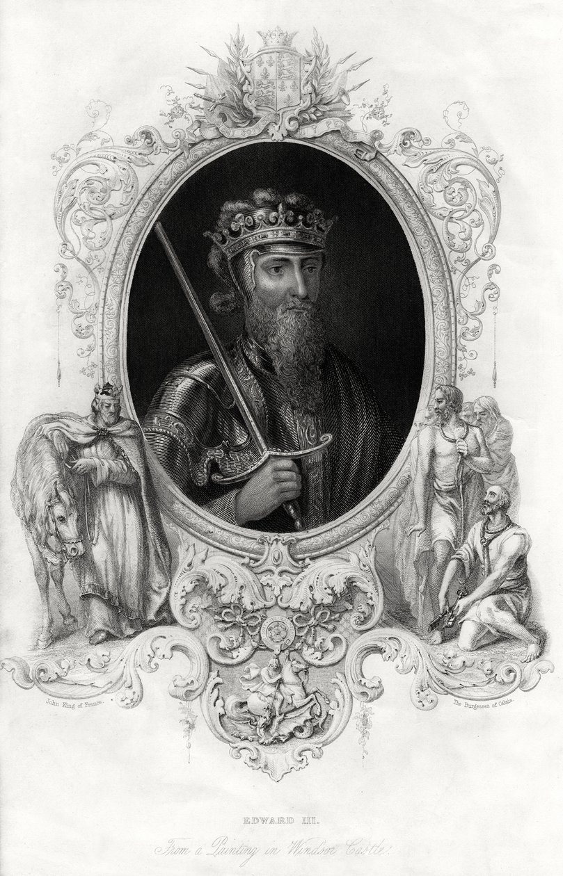 Edward III, król Anglii, 1860 autorstwa Unbekannt