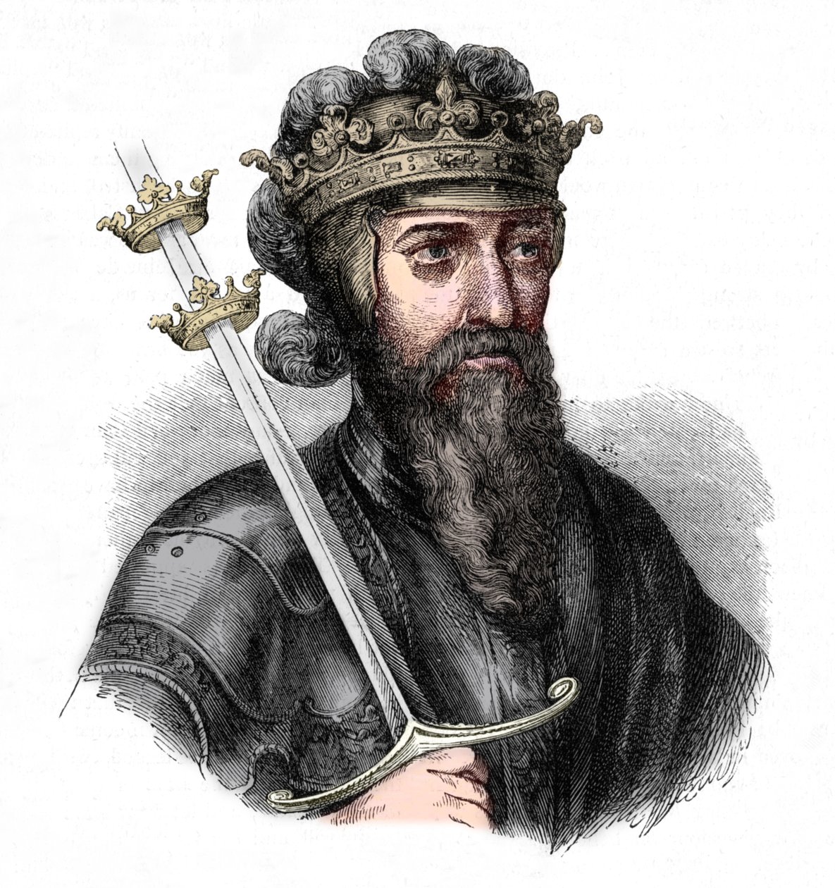 Edward III, ok. 1880 r autorstwa Unbekannt