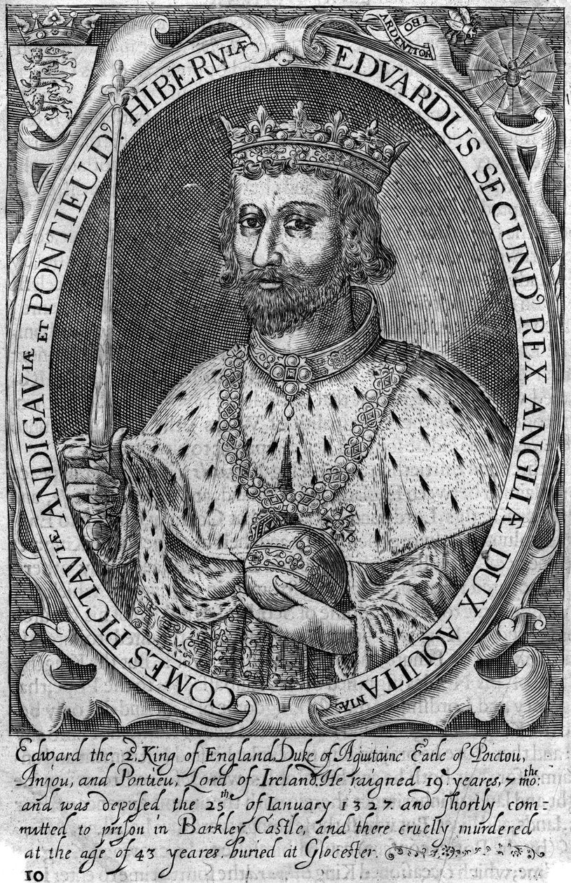 Edward II, król Anglii autorstwa Unbekannt