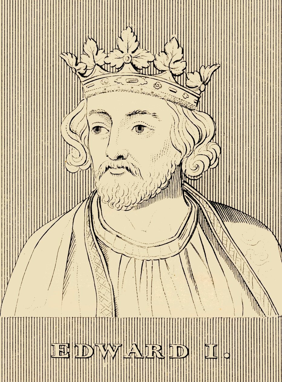 Edwarda I, 1239-1307, 1830. autorstwa Unbekannt