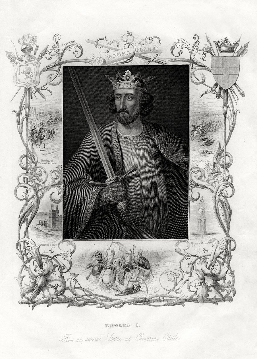 Edward I, 1860 r autorstwa Unbekannt