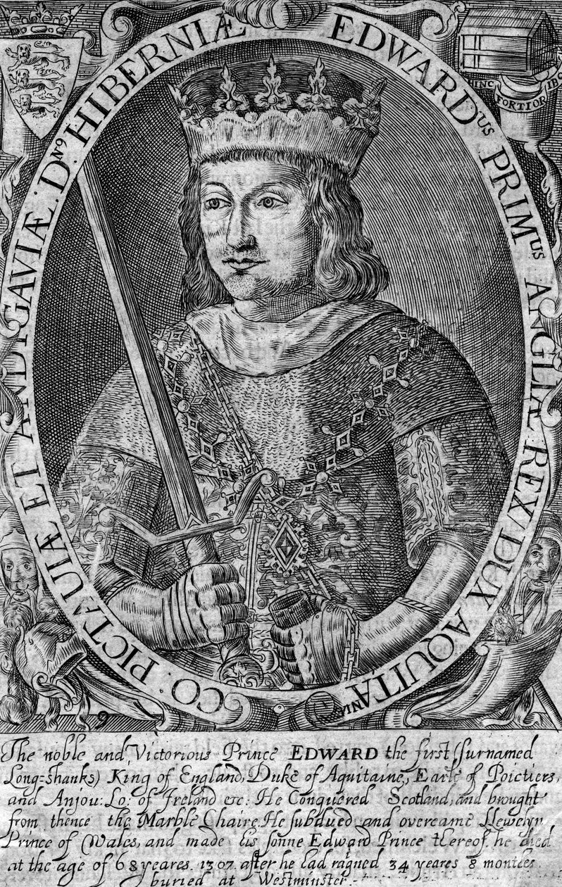 Edward I, król Anglii autorstwa Unbekannt