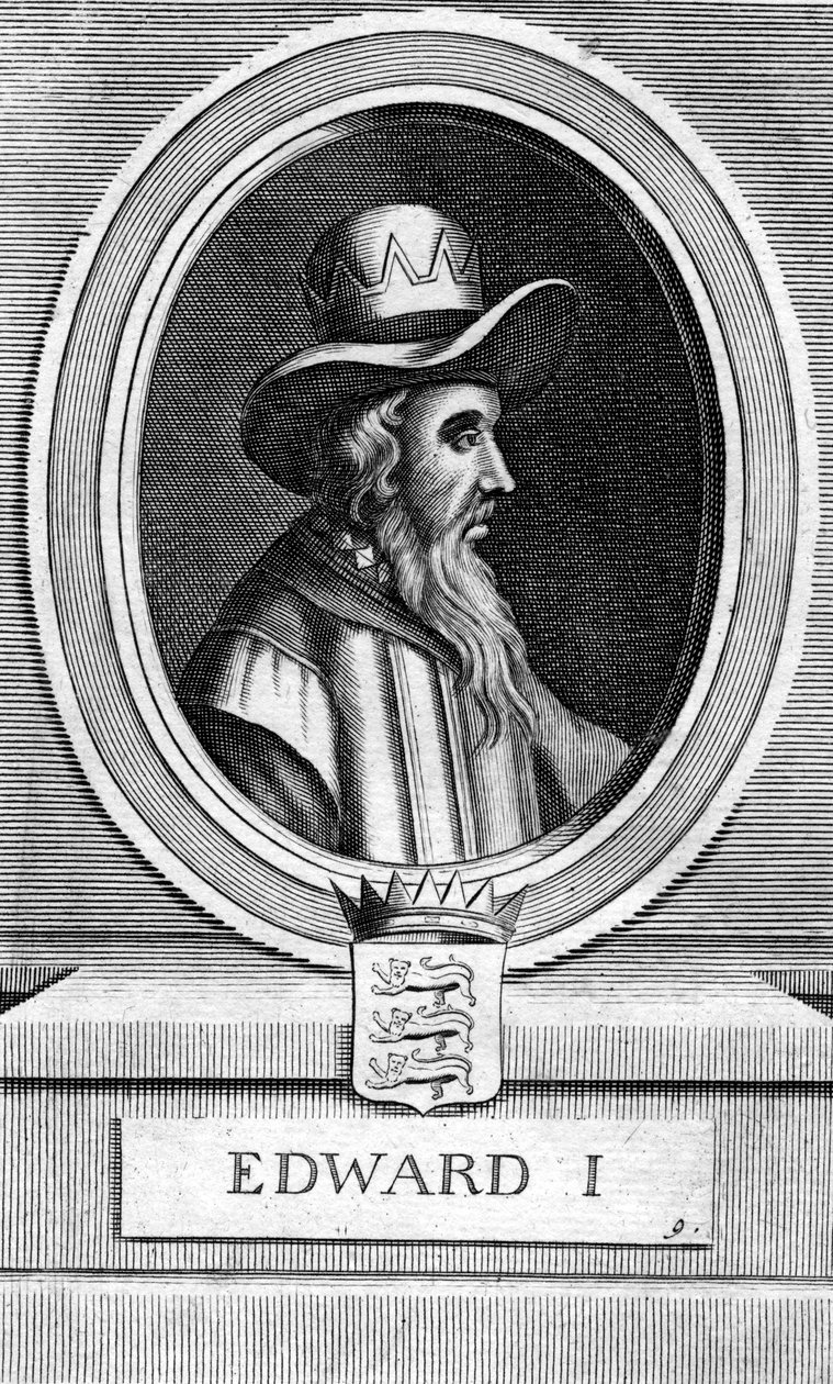 Edward I z Anglii, 1239-1307 autorstwa Unbekannt