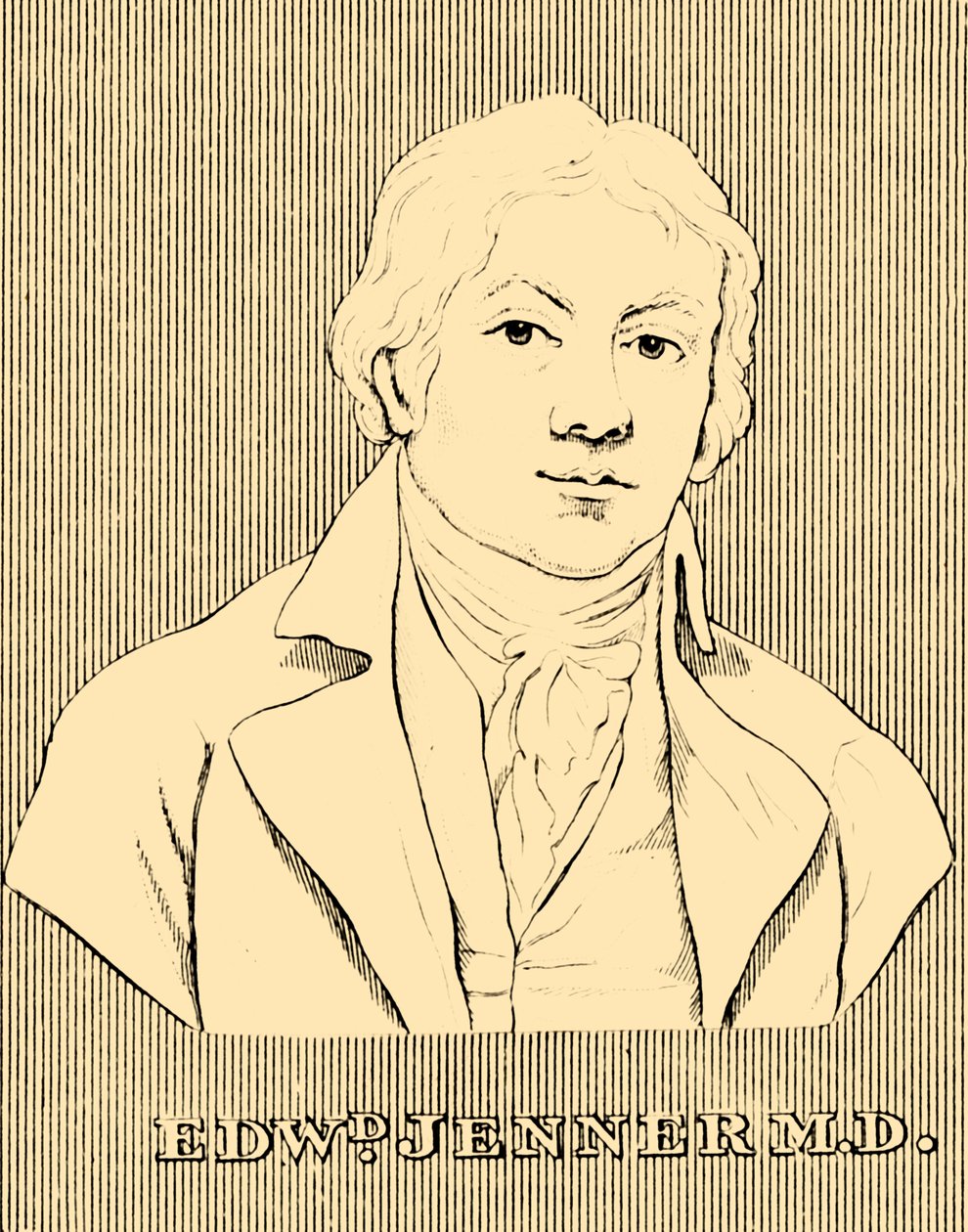 Edward Jenner MD, 1749-1823, 1830. autorstwa Unbekannt