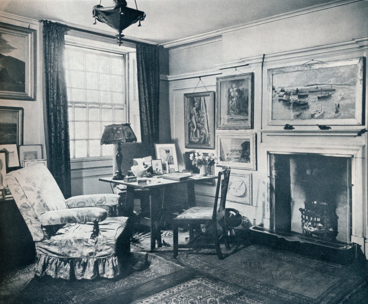 Salon Edwarda Marsha, ok. 1934 autorstwa Unbekannt
