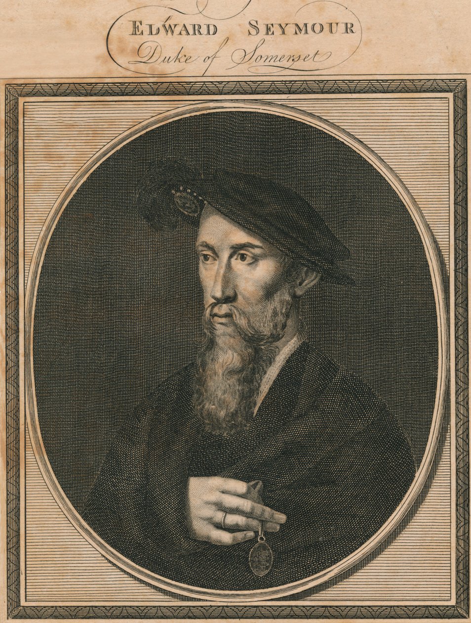 Edward Seymour, książę Somerset, 1785. autorstwa Unbekannt