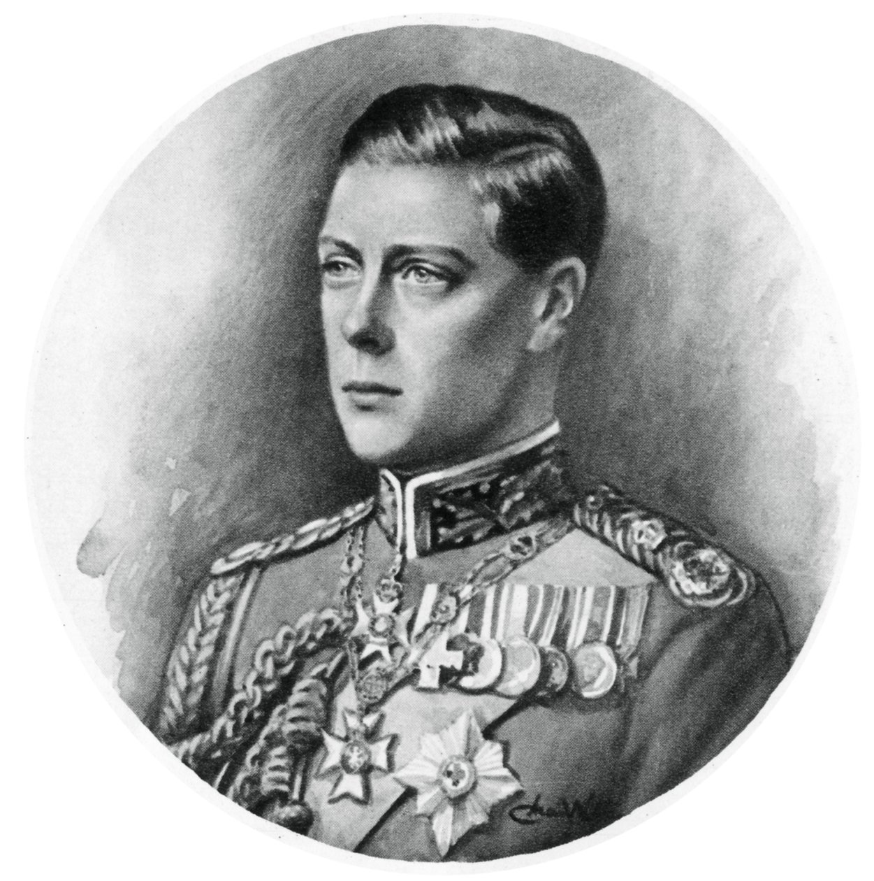 Edward VIII w chwili swojej abdykacji, 11 grudnia 1936, 1937 autorstwa Unbekannt
