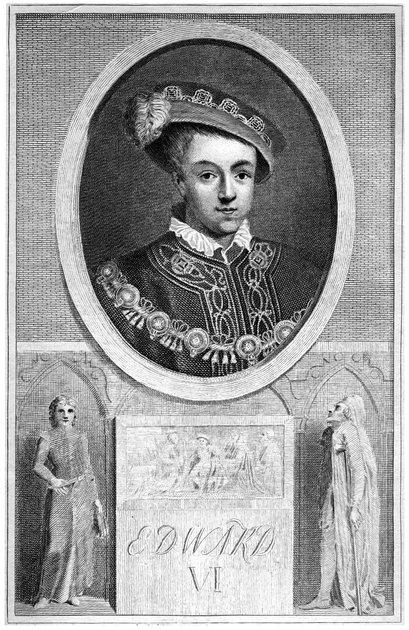 Edward VI, król Anglii, 1788 autorstwa Unbekannt