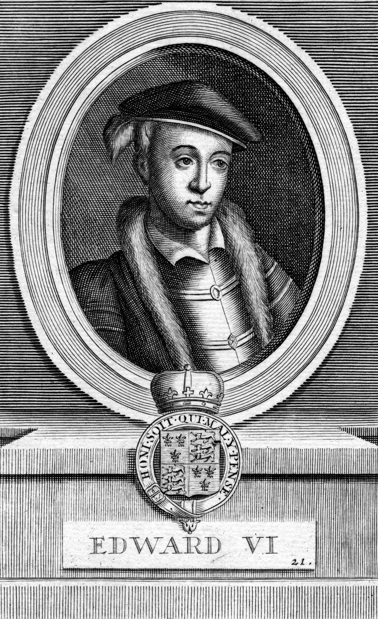 Edward VI z Anglii autorstwa Unbekannt