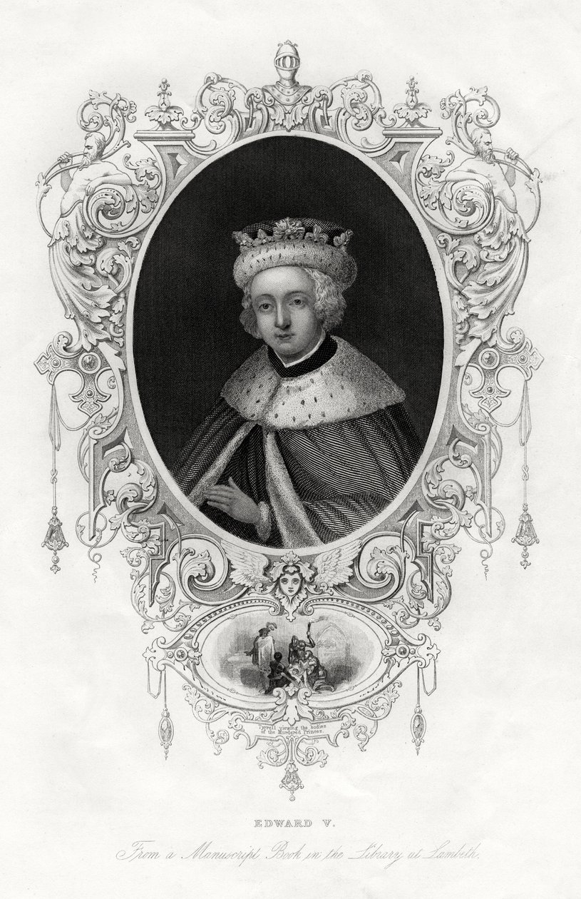 Edward V, król Anglii, 1860 autorstwa Unbekannt