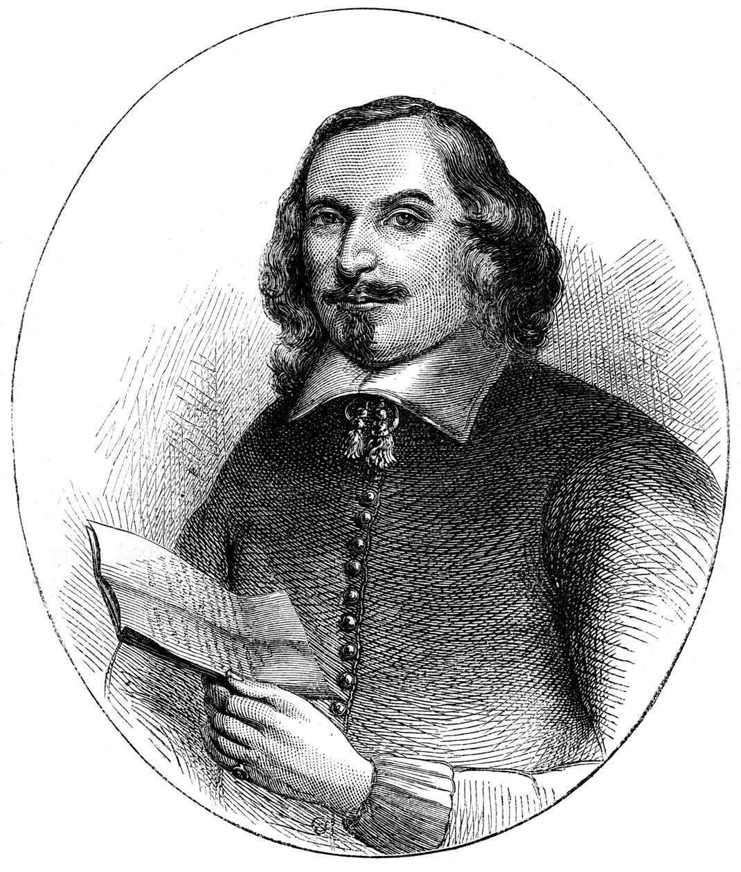 Edward Winslow, angielski kolonista purytańsko-amerykański, XVII w. ok. 1880 r. autorstwa Unbekannt